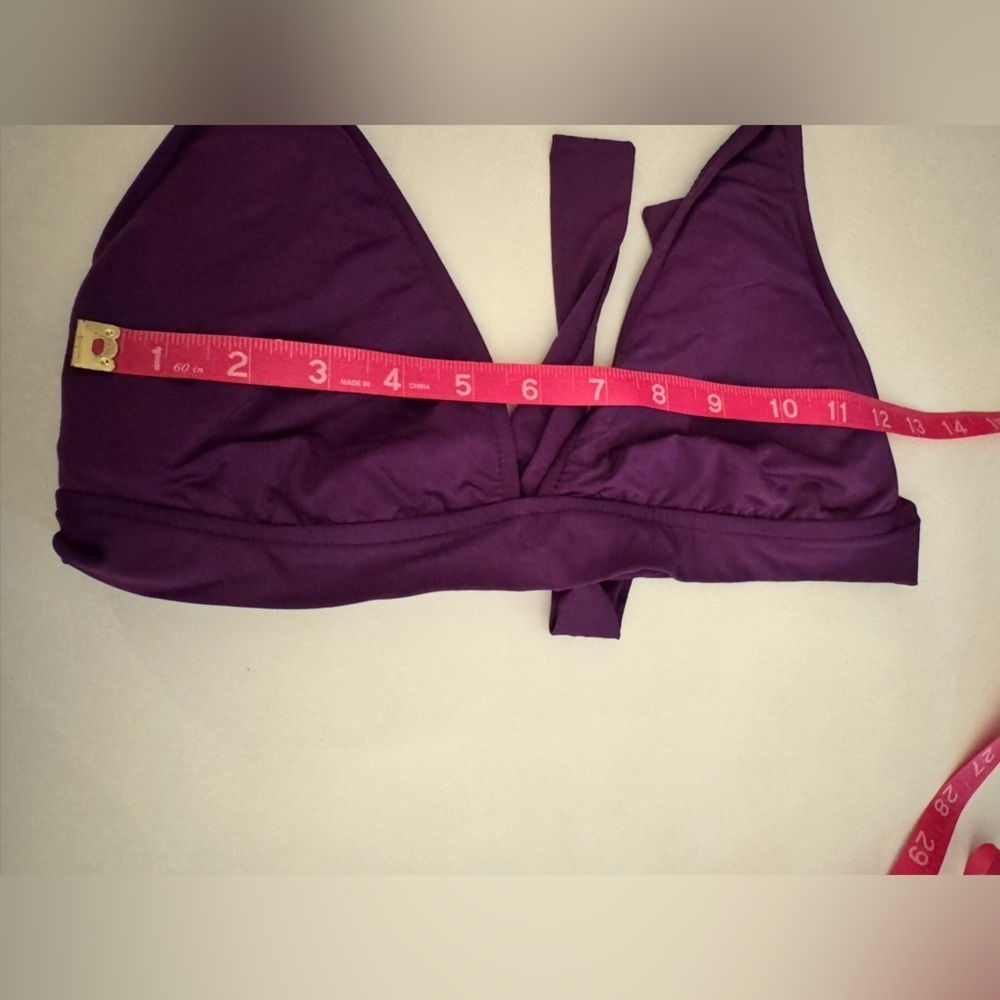Purple and white stripped bikini from target - Picture 5 of 8